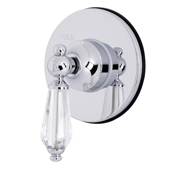KS3031WLL Sgl-Handle 3-Way Diverter Valve W/Trim Kit, Polished Chrome